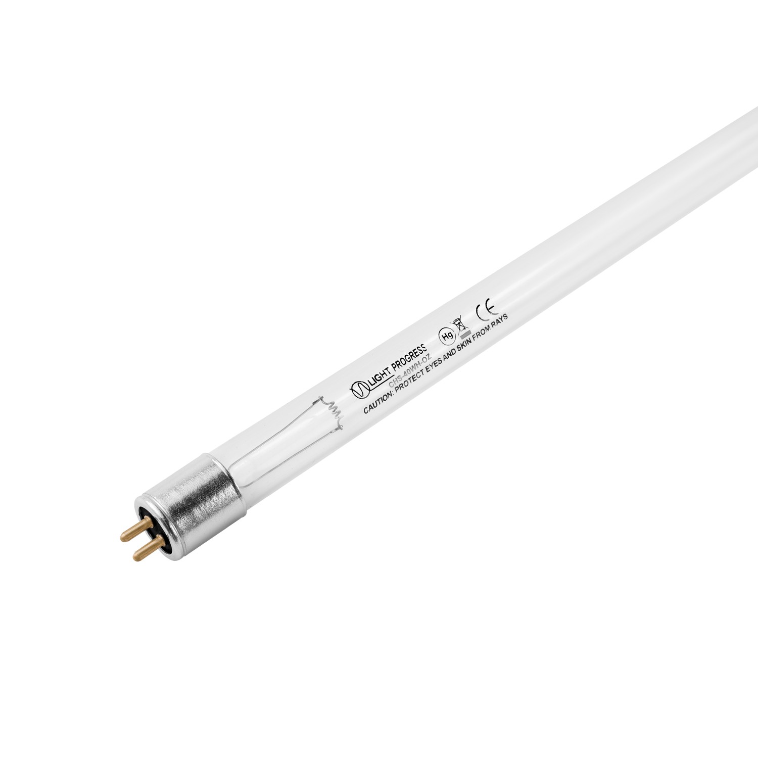 CHS-40WH-Oz — Гермицидная лампа с озоном 40W-HO G5 (T5 × 436 мм)